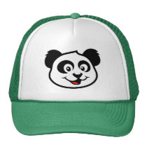 Cute Panda Face hats
