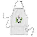 Cute panda ink drawing aprons