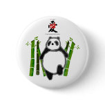 Cute panda ink drawing pins