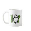 Cute panda ink drawing mugs