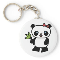 Cute Panda Keychain