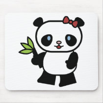 Cute Panda Mouse Pads