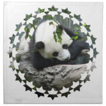 Cute Panda Napkin