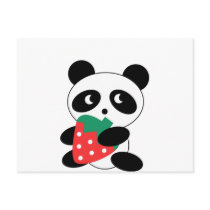 Cute Panda Party Pack postcards