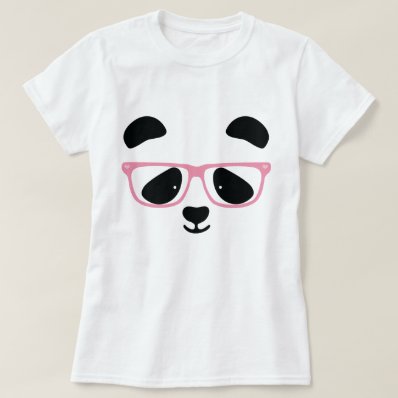 Cute Panda Pink T-shirt