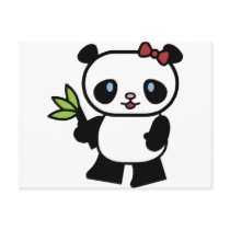 Cute Panda Postcard