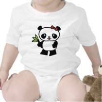 Cute Panda Romper
