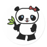 Cute Panda stickers