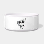 Cute Panda with Balloon Dog Water Bowls