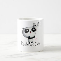Cute Panda with Balloon Mug