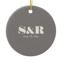 CUTE PASTEL POLKADOTS AND RIBBONS ornaments