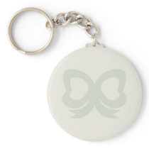 CUTE PASTEL POLKADOTS AND RIBBONS PINK keychains