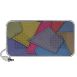 cute patchwork pattern speaker speakers