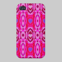 Cute patterns with Hearts iphone cases