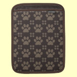 Cute Paw Print ipad sleeves