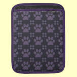 Cute Paw Print ipad sleeves