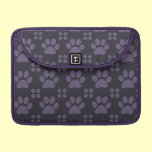 Cute Paw Print macbook sleeves