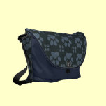 Cute Paw Print messenger bags