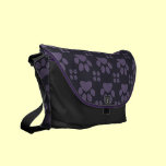 Cute Paw Print messenger bags