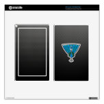 Cute Peacock; Sleek Skin For Kindle Fire