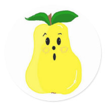 Cute Pear Sticker