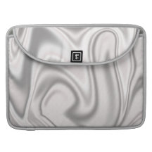 Cute Pearl gray Sleeves For MacBook Pro