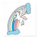 cute pegasus and rainbow design posters by doonidesigns cute pegasus and rainbow design posters