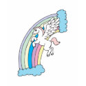 cute pegasus and rainbow design t-shirts by doonidesigns cute pegasus and rainbow design t-shirts