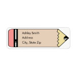 Cute Pencil Return Address Labels