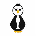 Cute Penguin Acrylic Cut Out