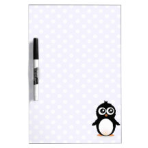 Cute penguin cartoon Dry-Erase whiteboards