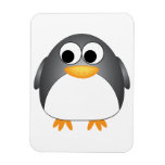 Cute Penguin Cartoon Premium Flexi Magnet magnets