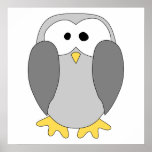 Cute Penguin Cartoon. Print