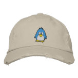 cute penguin embroidered hat