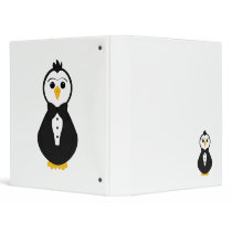 Cute Penguin Groom binders