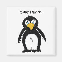 Cute Penguin - Just Dance Magnets