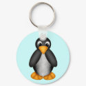 Cute Penguin Key Chain - Customized keychains by LuraDee Cute Penguin Key Chain - Customized keychains