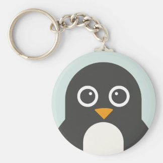 soft penguin keyring