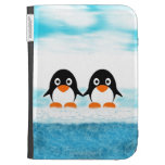 Cute Penguin Kindle Case-Customizablg
