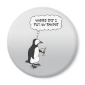 Cute penguin magnet: Missing pants by chuckink Cute penguin magnet: Missing pants