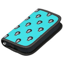 Cute Penguin Pattern over Minty Teal Blue Planner