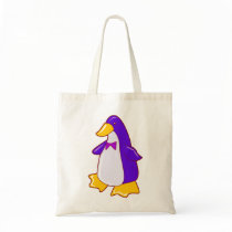 Cute Penguin Sporting Bowtie bags