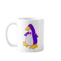 Cute Penguin Sporting Bowtie mugs