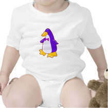 Cute Penguin Sporting Bowtie t-shirts