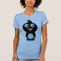 Cute Penguin Standing on Ice T-shirt