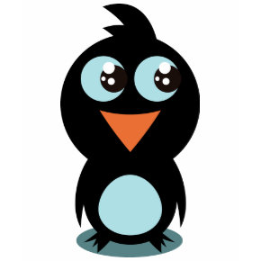 Cute Penguin Standing on Ice shirt