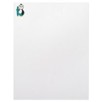 Cute Penguin Surfer letterhead by mydeas Cute Penguin Surfer letterhead