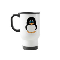 Cute Penguin Travel Mug