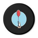 cute penguin with balloon magnets by doonidesignsanimals cute penguin with balloon magnets