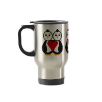 Cute Penguins In Love Mug